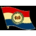 MISSOURI PIN STATE FLAG PIN